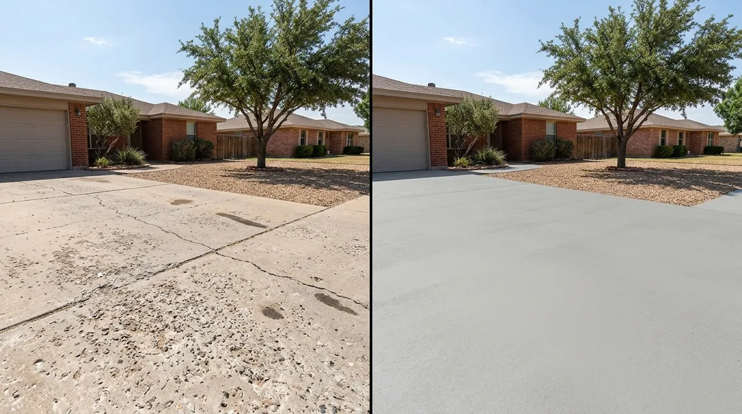 Result concrete in Odessa - Odessa Concrete Pros