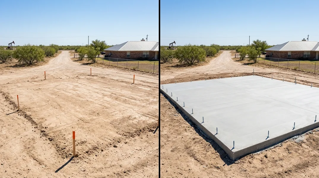 New Construction Slab Guide: What Odessa Homebuyers Should Know Before Closing