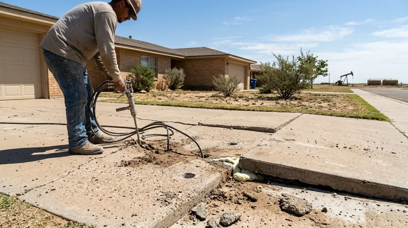 Concrete Leveling & Slab Lifting Odessa