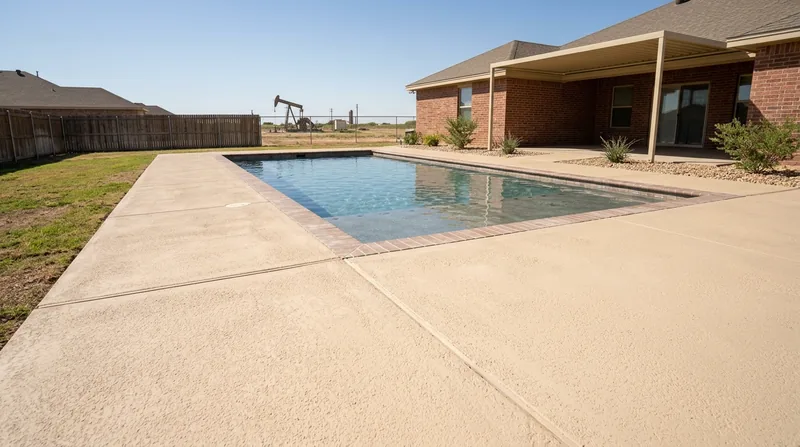 Concrete Pool Decks Odessa